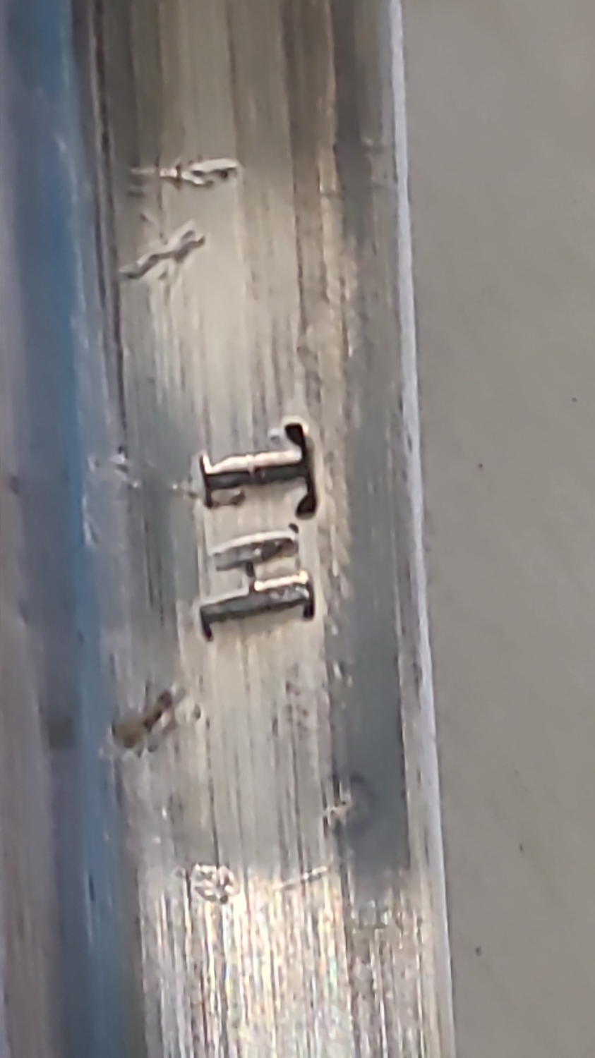 Silver metal top mid-xxth