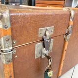 Old  vintage travel trunk