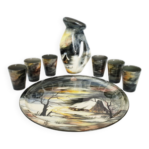 ensemble 1950 plateau - carafe