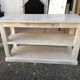 Table de drapier console etagère
