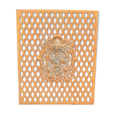 Grille de porte en fonte