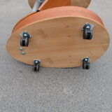 Mobile side table, 1980s