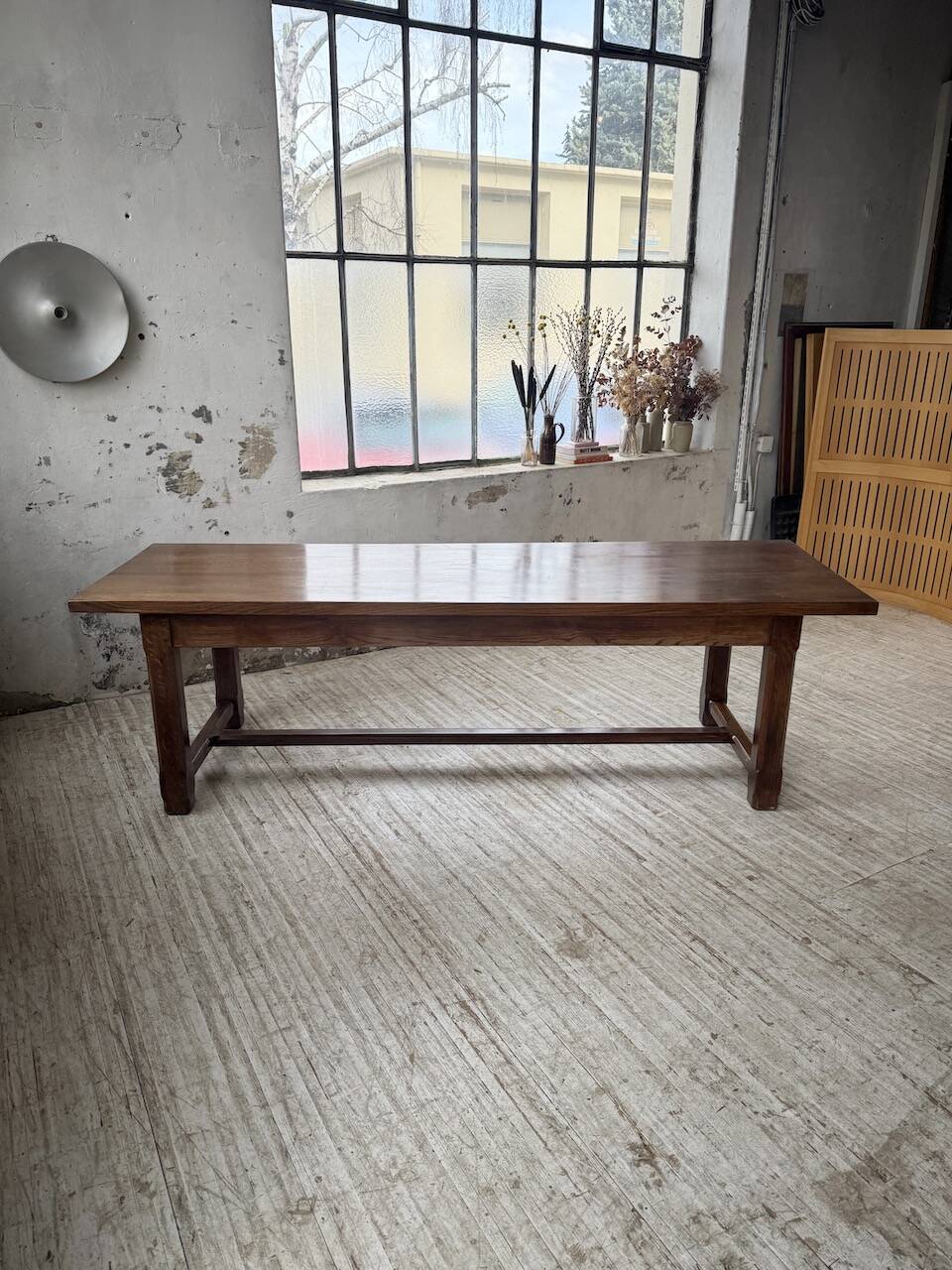 Table de ferme XL en chêne massif