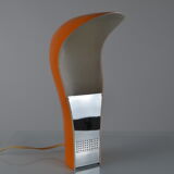Orange Pelota lamp by Cesare Casati and C. Emanuele Ponzio for Lamperti, 70s
