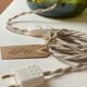 Lampe dame jeanne et rabane