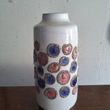 70s germany vase with polka dots