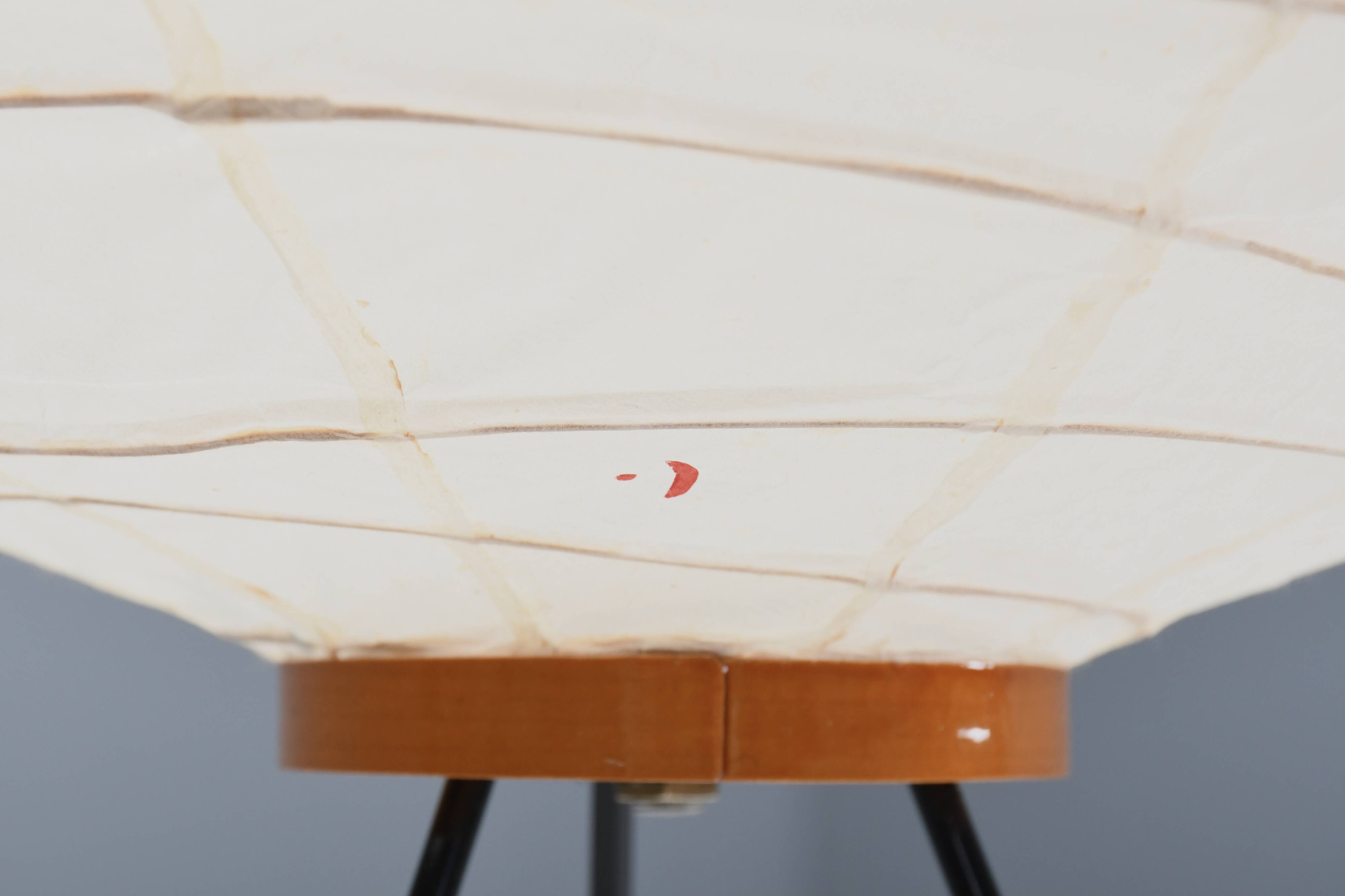 Rare Early 10D Akari Floor Lamp by Isamu Noguchi for Ozeki, 1950s