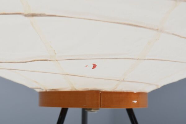 Rare Lampadaire Akari 10D par Isamu Noguchi pour Ozeki, 1950s