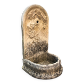 Stone wall fountain
