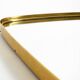 A pair of rare Mid Century "Münchener Zierspiegel" brass wall mirrors