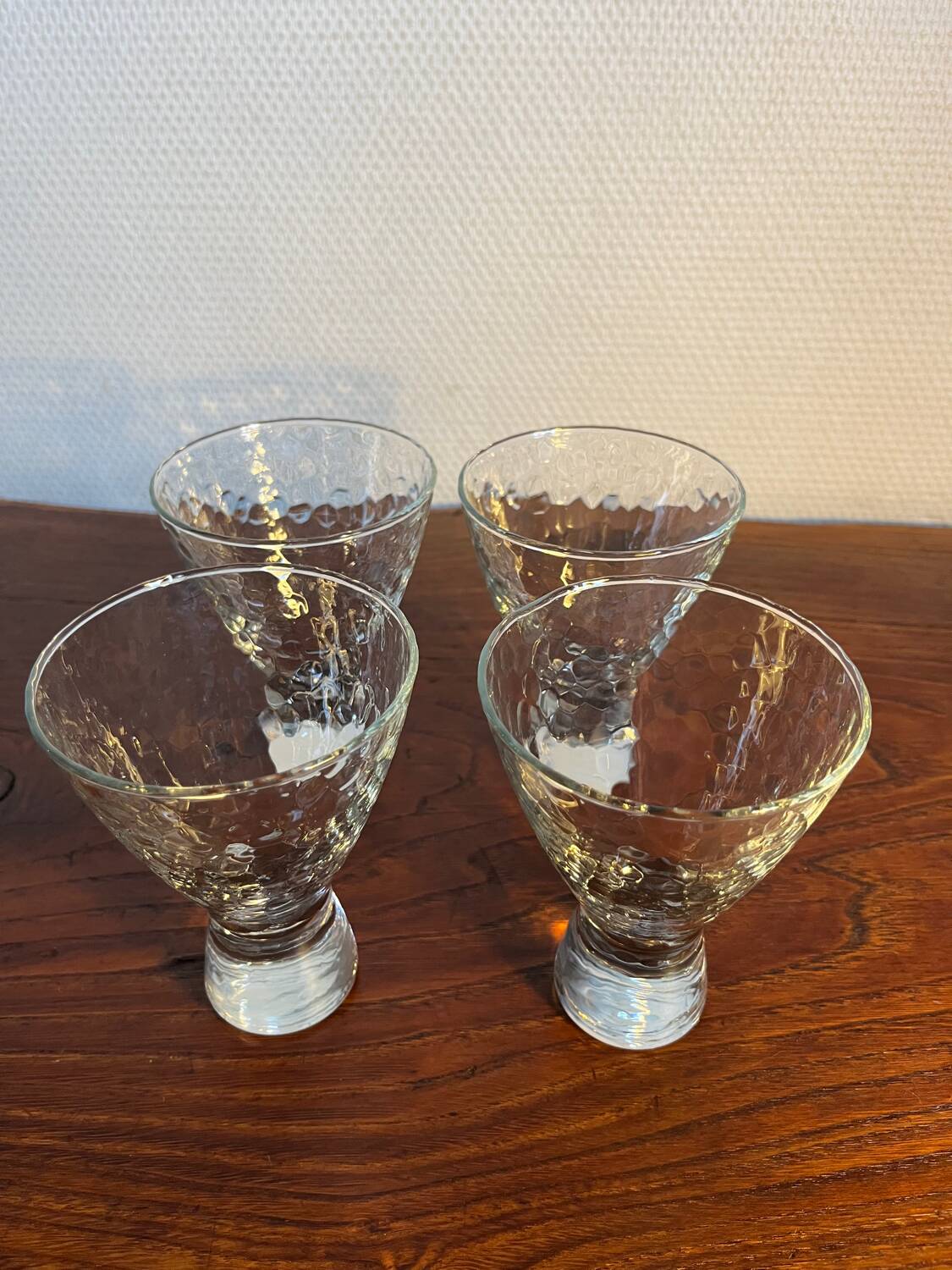 Orange juice glass from the 70s