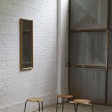 Set of 3, Early Tripod Dot Stool Arne Jacobsen by Fritz Hansen, 1960s