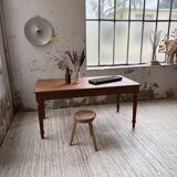 Turned leg cherry table 160cm