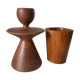 2 Scandinavian candlesticks