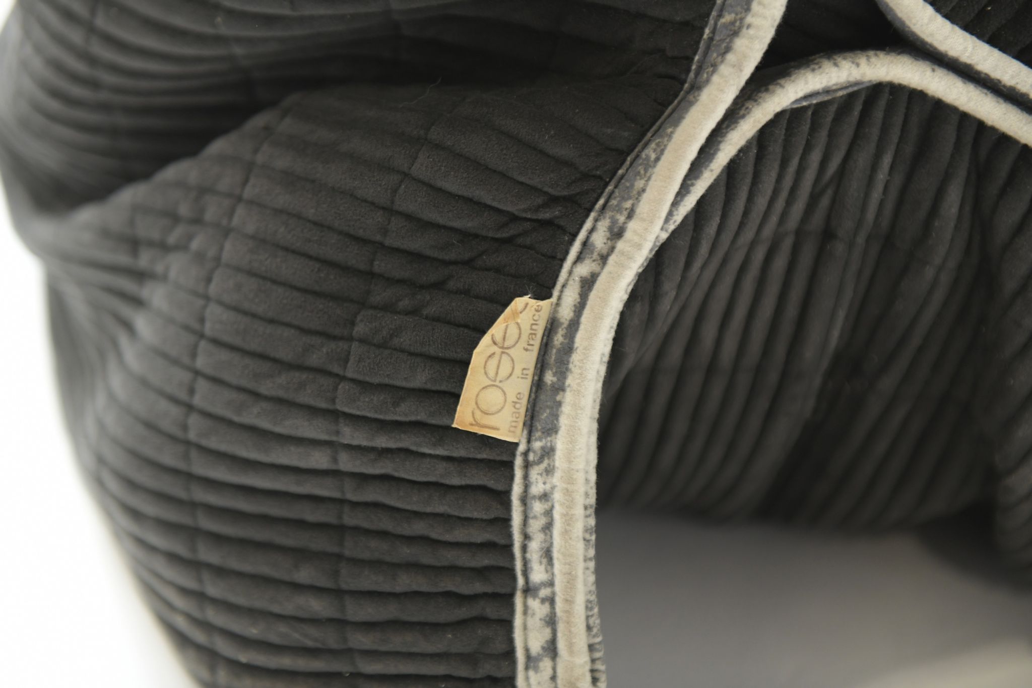 Yoko sofa in alcantara by Michel Ducaroy for Ligne Roset France