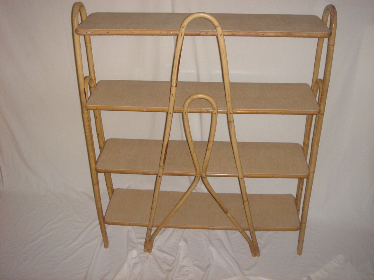 Rattan shelf 1960