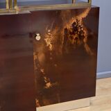 Rare lacquered library attributed to Guy Lefèvre, Maison Jansen – 1970