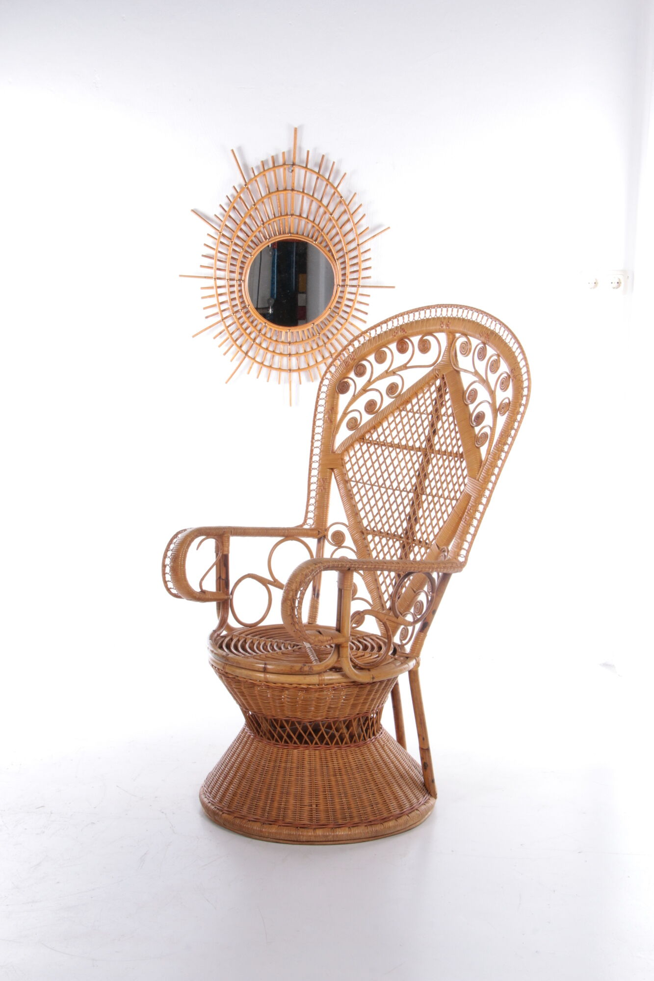 Bamboo armchair 1960s France