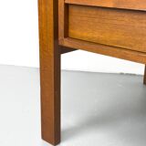 Mid-Century Teak Desk by Svend Åge Madsen for Sigurd Hansen, 1960s