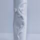 Designer porcelain lizard roll vase