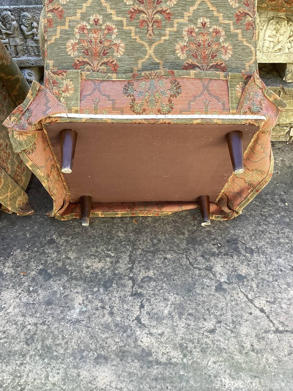 Pair of vintage armchairs