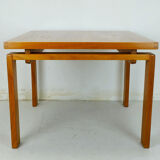Table basse teck triot Danemark années 1970