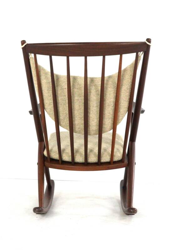 Franks Reenskaug for Bramin rocking chair model 182 - danish design