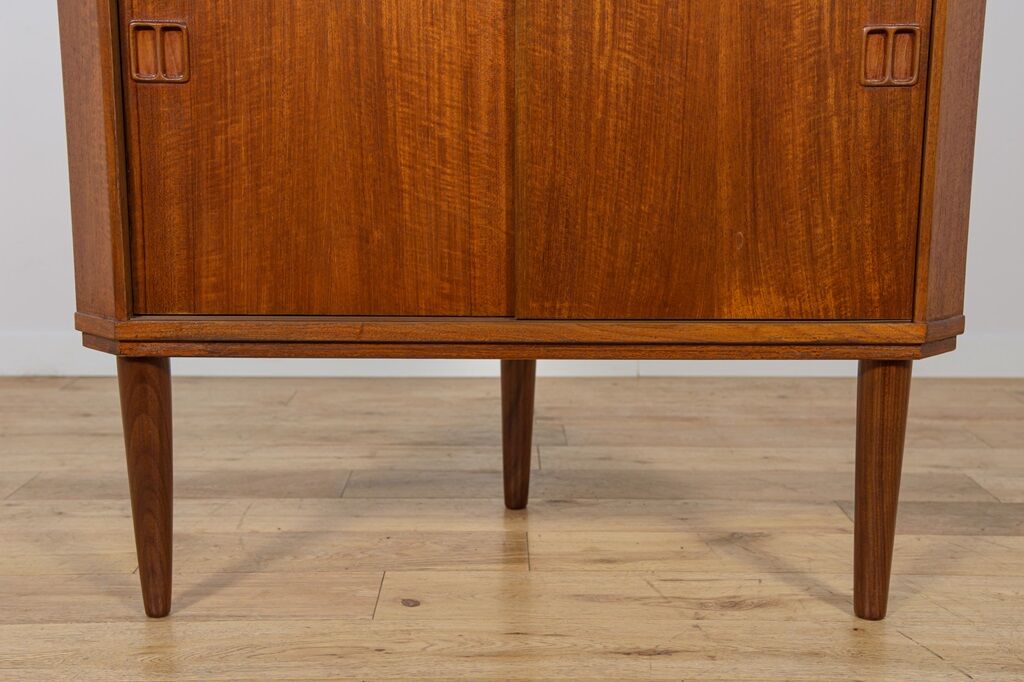 Mid-Century Modern Teak Corner Cabinet, 1960s