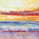 Cuadro abstracto al oleo. Abstract oil painting.