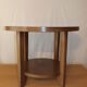 Mahogany coffee table Gaston Poisson art deco 1940