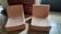 Pair of vintage fireside chairs