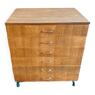 School chest of drawers