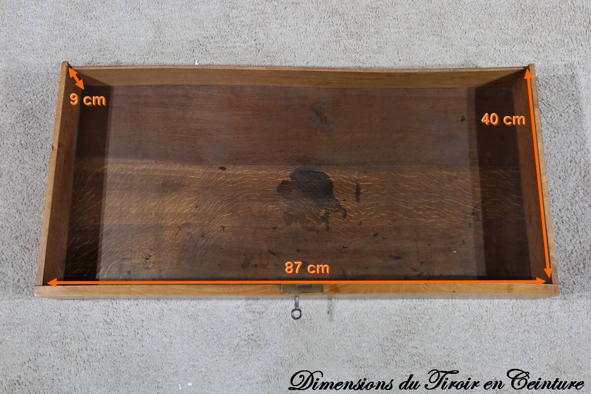 Walnut Chest of Drawers, Restoration Period – 1st Part 19th