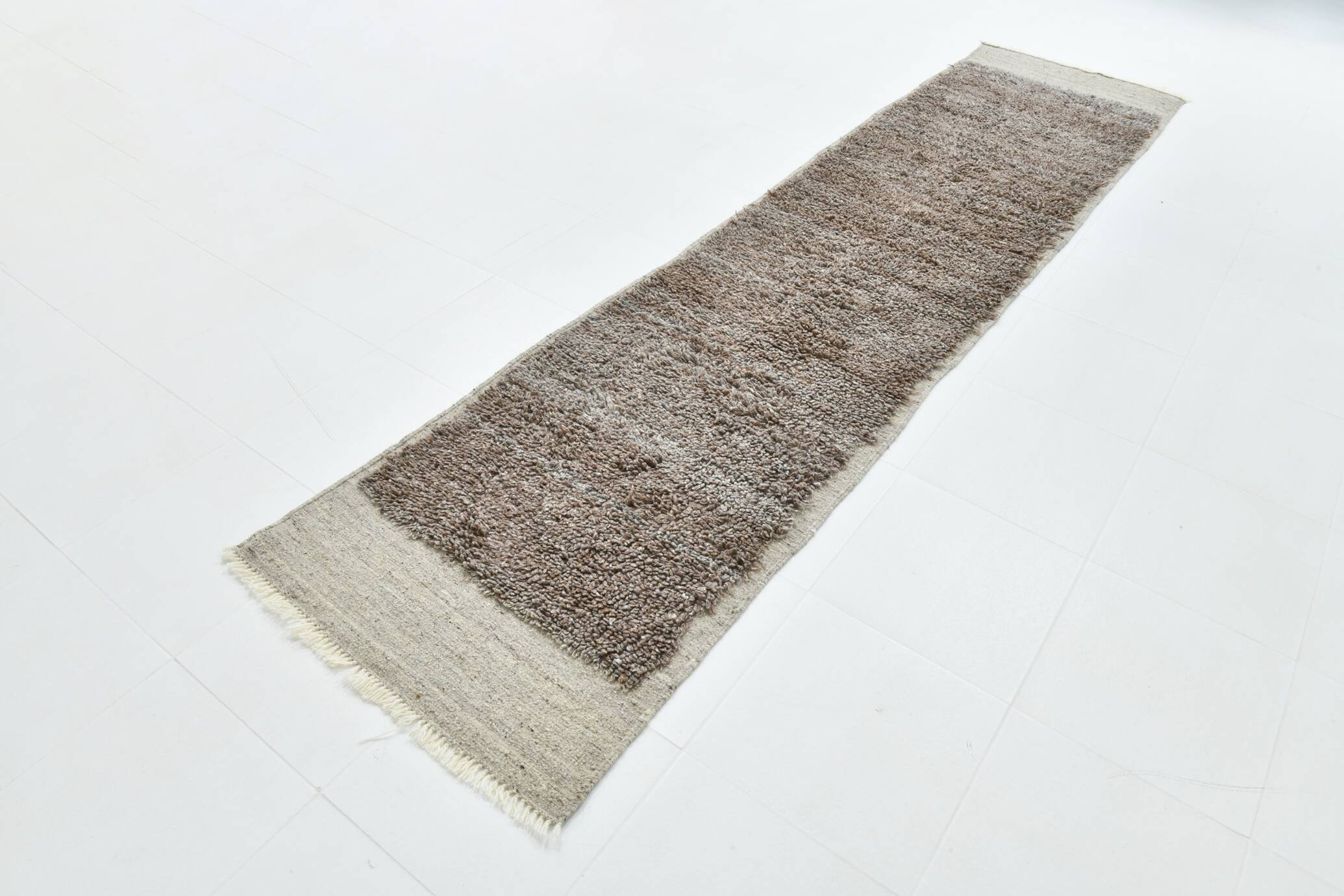 3x11 oushak vintage runner rug, 83x351cm