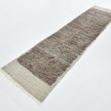 3x11 oushak vintage runner rug, 83x351cm