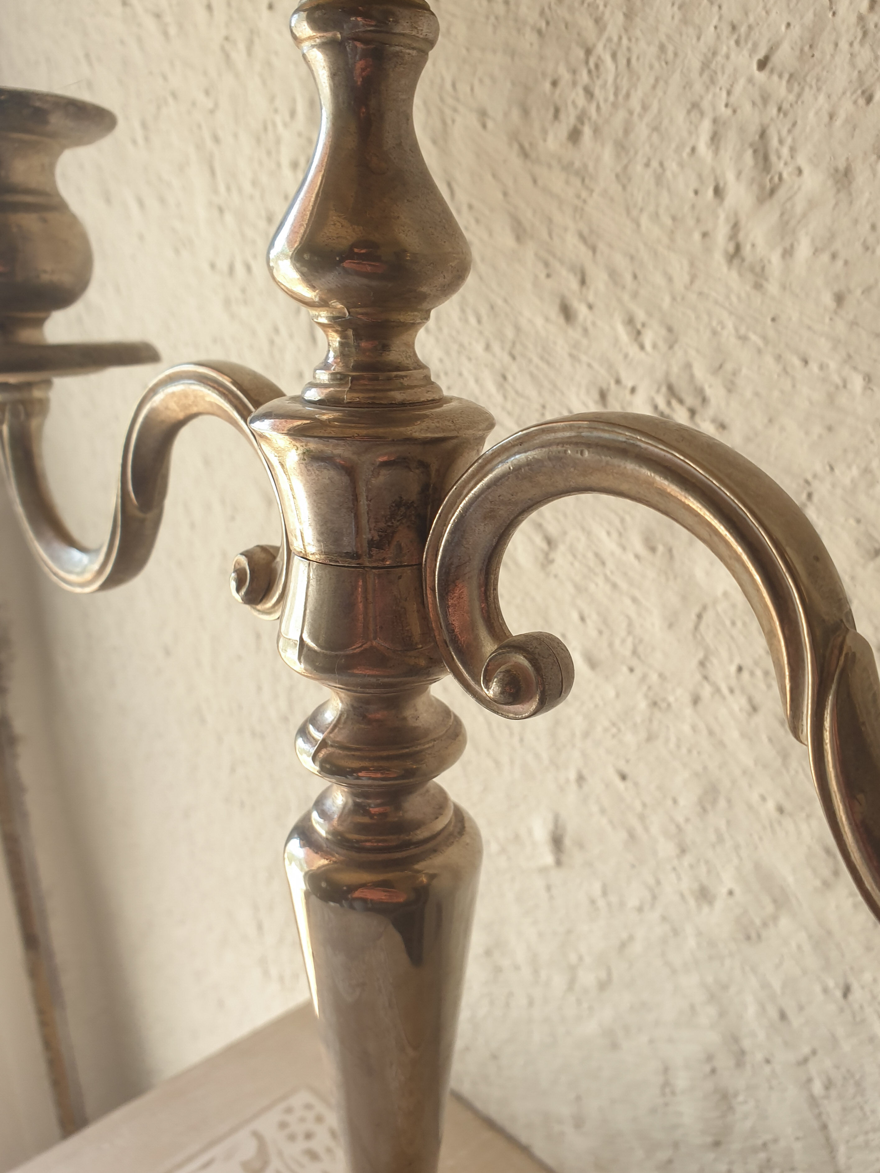 Large and beautiful old chandelier