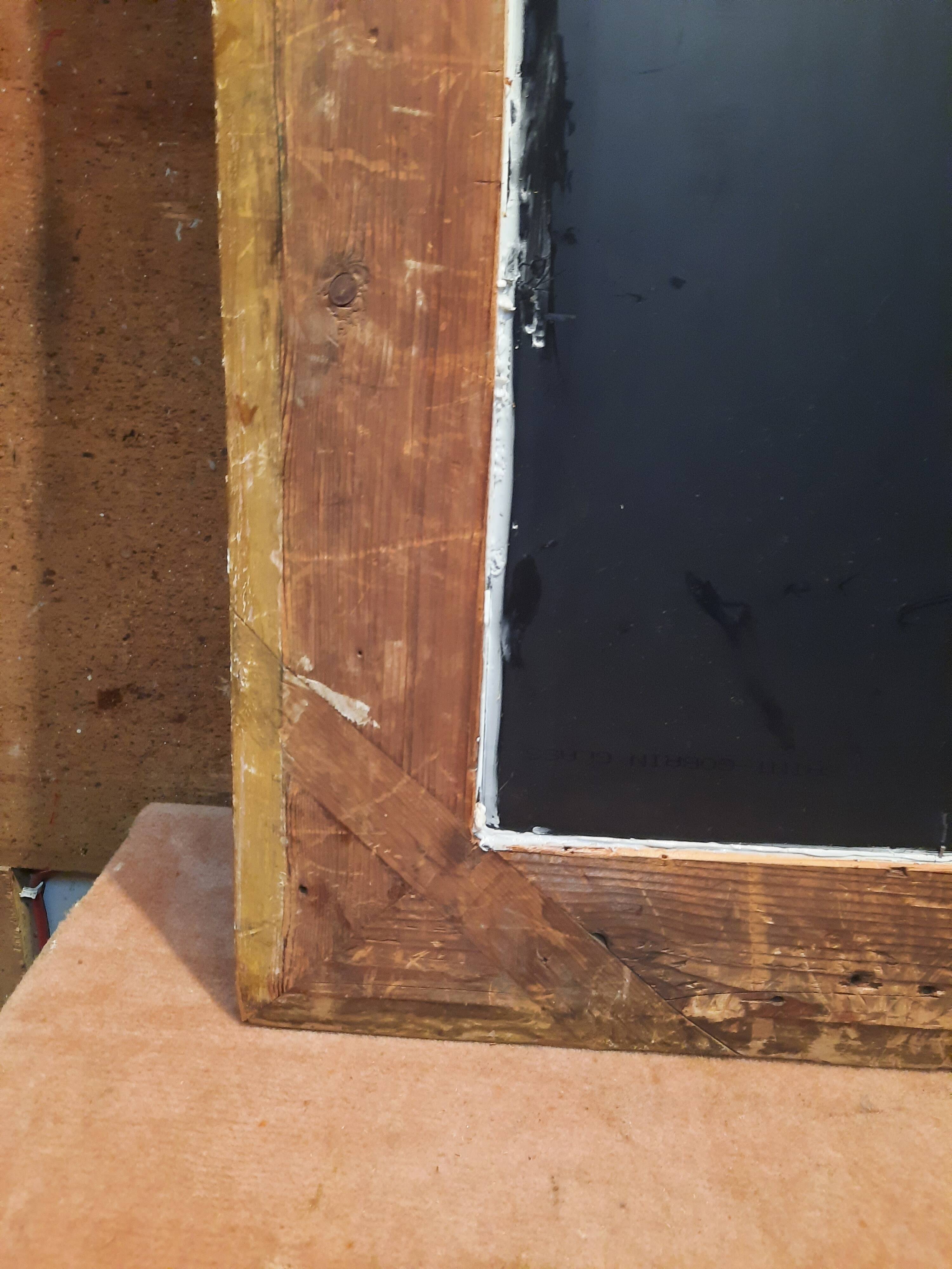 Gilded wood mirror 59x76cm