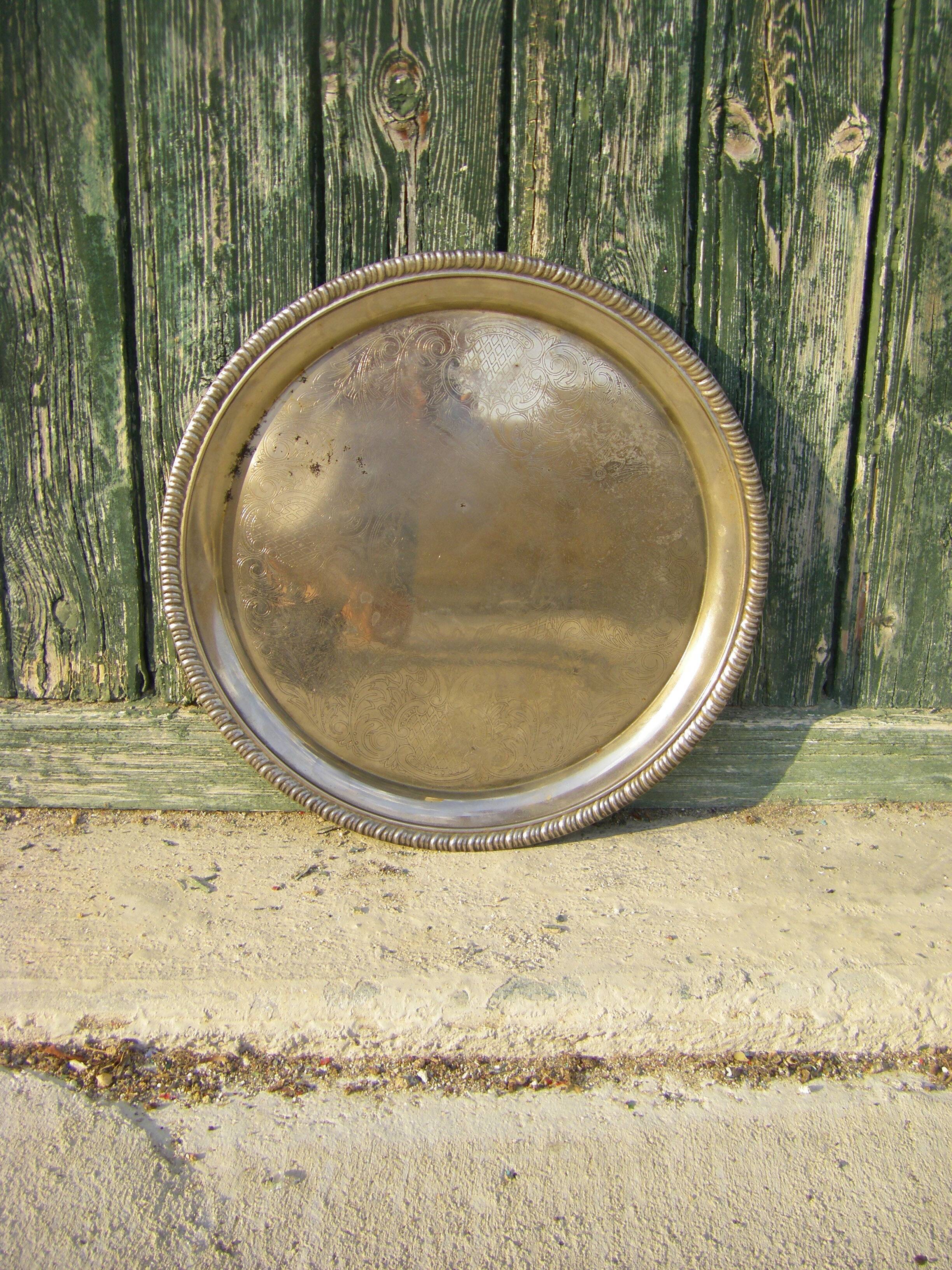Vintage serving tray