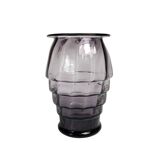 Art Deco vase with twisted vertical bands, Doyen style, 1930s.