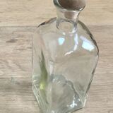Bouteille en verre bulé