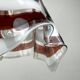 Brown Murano glass Fazzoletto pendant by AV Mazzega, Italy, 1970s