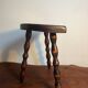 Tabouret bois tripode