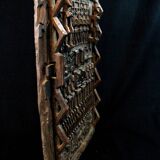 African Art Wall Decoration - Dogon Attic Door - Mali