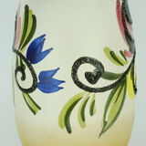 Scheurich vase colorful fat lava flower decor model 484-27