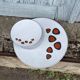 6 cake plates 1 large cake plate MCM Dutch Art Ceramic