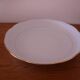 Plat creux rond en porcelaine fine blanche Création A. Deshoulières