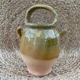 Glazed earthenware goat
