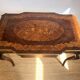 Louis XV style desk inlaid with floral decoration – One drawer