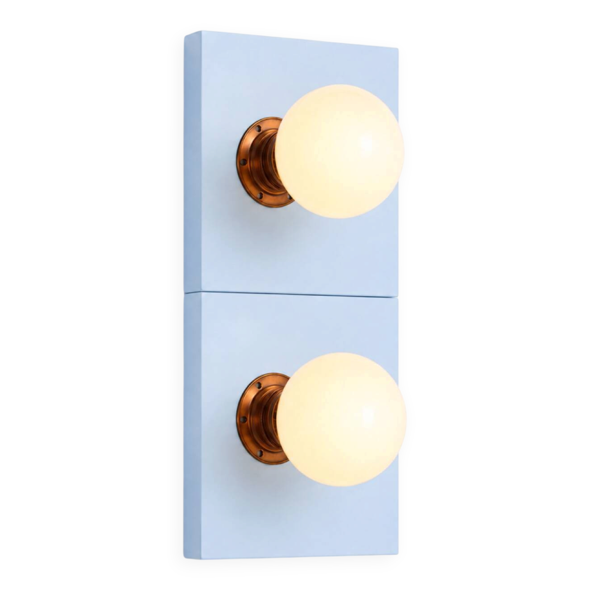 Apply 2 cement tile lights.