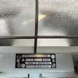 Industrial Cast Aluminium Wall Light with Frosted Glass, 1970s